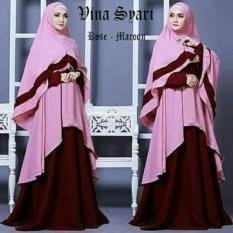 BAJU BUSANA BUSANA MUSLIM GAMIS SYARI BERGO NO PED / GAMIS REMAJA / BATIK / COUPLE