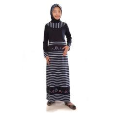 Baju Busana Muslim Gamis Anak Perempuan Cewek + Kerudung MK GAS 02
