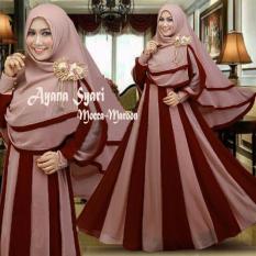 BAJU BUSANA MUSLIM GAMIS MAXY SYARI BERGO NO PAD / GAMIS REMAJA / BATIK / DRESS