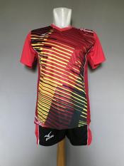 BAJU CELANA OLAHRAGA VOLLEY KAOS JERSEY SETELAN VOLI MIZUNO MZ06 RED