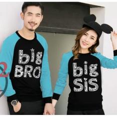 Baju Couple Lengan Panjang / Kaos pasangan / Kopel Big Bro Big Sis