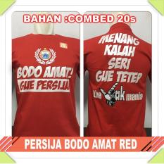 baju distro bola lokal indonesia PERSIJA BODO AMAT RED