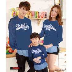 Baju Family Couple / Kaos Pasangan Keluarga Lengan panjang Brooklyn