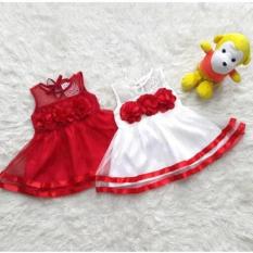baju fashion dress gaun cheongsam tas imlek merah anak bayi perempuan