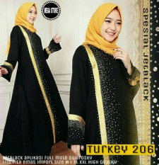 Baju Gamis Wanita Muslimah Modern Terbaru / Maxi Dress