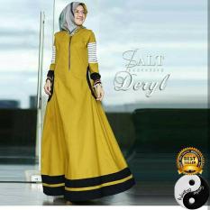 Baju Gamis Busana Fashion Muslimah Wanita Deryl Dress