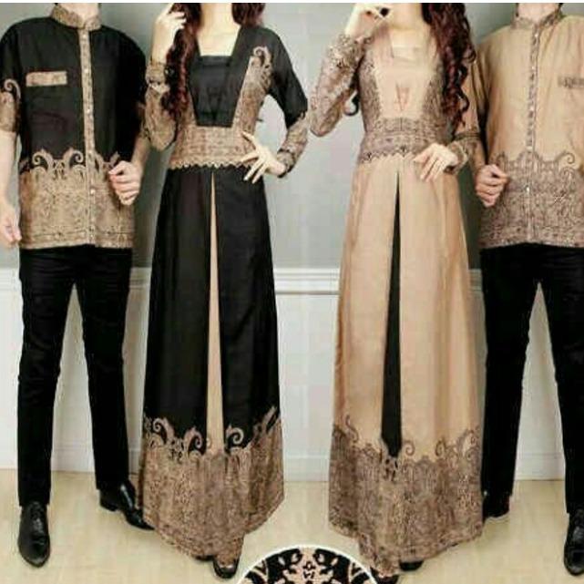 Baju Gamis Cantik COUPLE BATIK ELEGANCE
