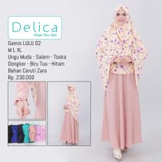 Baju Gamis Delica Lulu 02 / Qirani