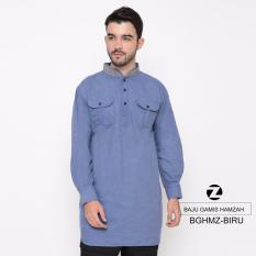 Baju Gamis Hamzah Zayidan - Biru