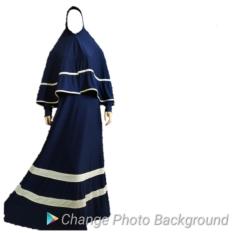 baju gamis jersey syar.i model terbaru bagus dan fassion buta ibu ibu dan anak muda masa kini