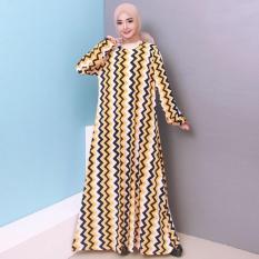Baju Gamis Jumbo 4L Bahan Jersey Korea 6730