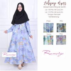 Baju Gamis muslim busui Jumbo terbaru 2018 maxmara murah berkualitas