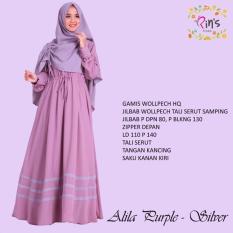 Baju Gamis Set Syari Alila Ori Rins