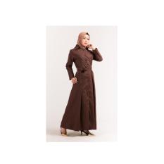 baju gamis wanita baju muslim wanita terbaru konsep rainforest elegan