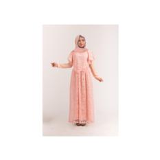 baju gamis wanita baju muslim wanita terbaru konsep rainforest elegan