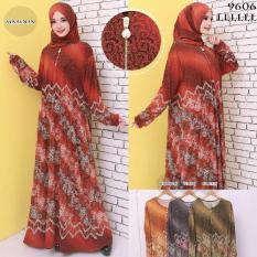 Baju Gamis Wanita Gamis Jumbo Jersey Korea 9606