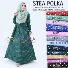 BAJU GAMIS WANITA KATUN JEPANG POLKADOT ORIGINAL
