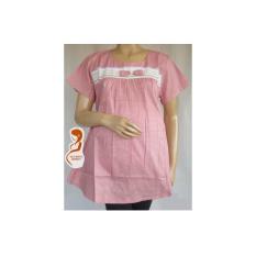 Baju Hamil dan Menyusui Polkadot Pita Pendek AP228