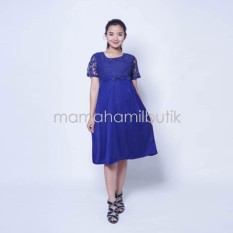 Baju Hamil Dress Hamil Menysusui Brokat Jenifer Modis - DRO 795