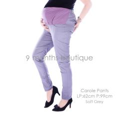 Baju Hamil Gaya - Celana Hamil Kerja - CAROLE PANTS SOFT GREY - Celana Hamil / Baju Wanita Harga Murah / Celana Kerja Hamil / Celana Panjang Hamil / Celana Ibu Hamil / Baju Wanita / Baju Hamil Murah / Baju Hamil Harga Murah / Baju Hamil Modern / Laris