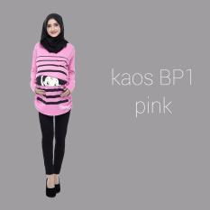 Baju hamil kaos BP1 pink