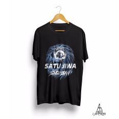 Baju Kaos AREMA SINGO EDAN SATU JIWA Antihero Cloth - HITAM