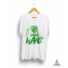 Baju Kaos BONEK PERSEBAYA Salam Satu Nyali WANI Antihero Cloth - PUTIH
