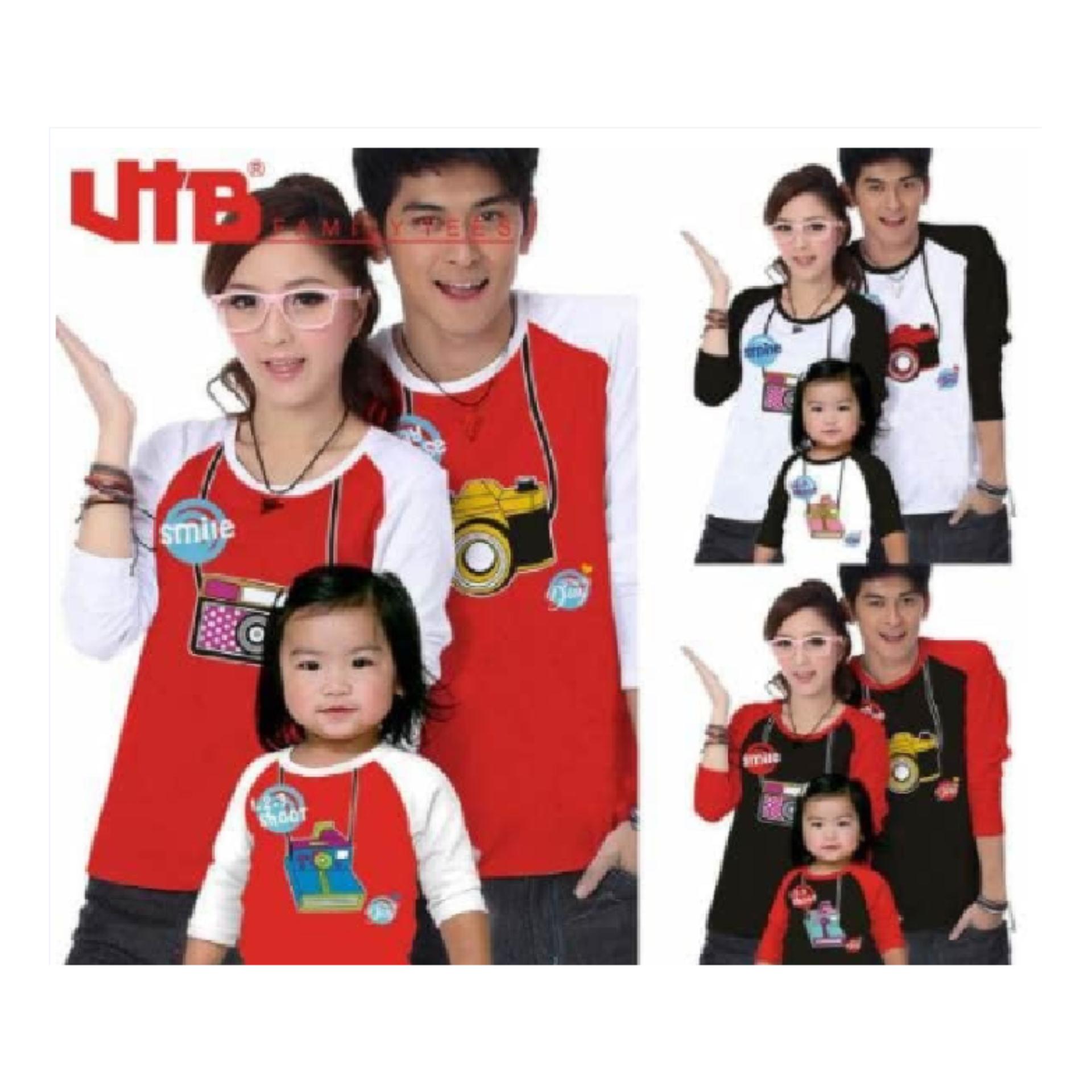 Baju Kaos Pasangan Keluarga Couple Family Tees Anak Ayah Bunda VT-005