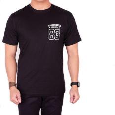 Baju Kaos Pria Model Terbaru Dan T-Shirt Keren Trend 2017 CF83 Warna Hitam