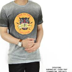Baju Kaos Surfing Distro Volcom Stone 23 Cowok Pria Premium - Kaosdistro