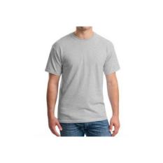 Baju Kaos T-shirt Polos Pria Cotton Fashion Casual