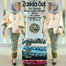 Baju Kebaya Batik Wanita Cotton / Balotely (Uk. M, L, XL ) - Mode Real Photo