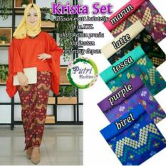 Baju Kebaya Batik Wanita Cotton / Balotely (Uk. M, L, XL ) - Mode Real Photo