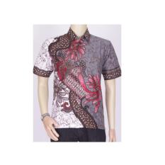 Baju Kemeja Batik Ekslusif Khas Pekalongan 2614 // Kemeja Denim Pria