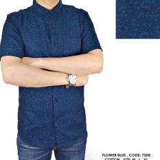 BAJU KEMEJA FASHION MOTIF HAWAI PANTAI COWOK PRIA