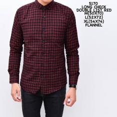 baju kemeja flanel pria | kemeja lengan panjang