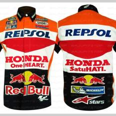 Baju Kemeja Motogp Honda Kode: Akd053 - Uwm9wl