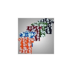 Baju Kemeja Pantai Hawaii Bali Motif Bunga