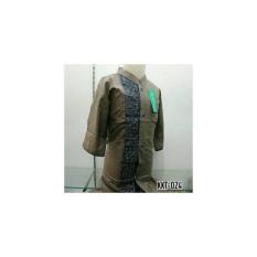 Baju Koko Atasan Anak SD Dan SMP Bordir Baru Lengan Pendek KJT 024