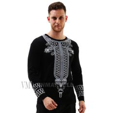 Baju Koko Black Panther - Baju Koko Muslim Size slim to BIG JUMBO Size XXL