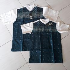 Baju Koko Couple Ayah Anak Modern - Toska
