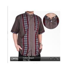 Baju koko Lengan Pendek / Atasan Muslim Modern / Gamis Pria KOKO3