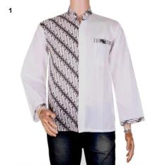 Baju Koko Luqman Lengan Panjang Motif 1