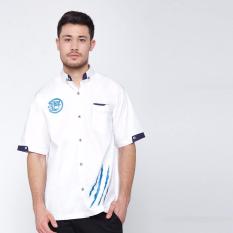 Baju Koko Motif Persib Bandung