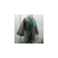 Baju Koko Muslim Anak Atasan Tanggung Lengan Pendek SD Dan SMP KKT 023