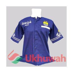 Baju Koko Super Gaul Biru Persib