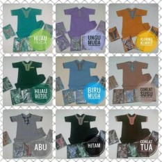 BAJU KOKO TURKI ANAK MODERN TERLARIS BIRU MUDA USIA 1-12 TAHUN
