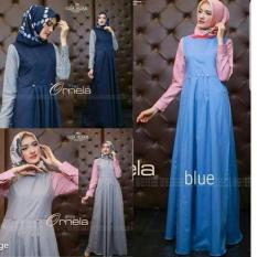 Baju Menyusui / Gamis Busui / Baju Muslim Wanita Murah : Ornela Dress