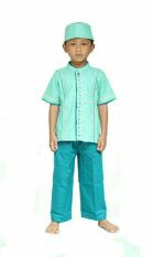 baju muslim anak laki laki lengan pendek