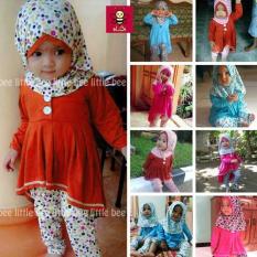 Baju Muslim Anak Perempuan Lucu Free Ongkir Surabaya